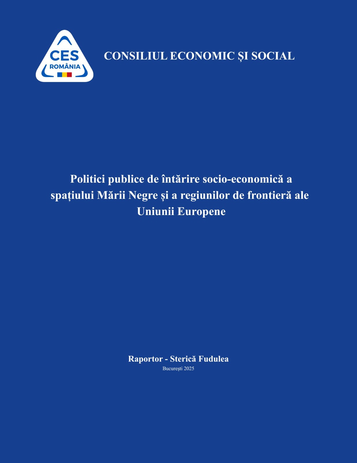 Politici publice de întărire socio-economică a spațiului Mării Negre și a regiunilor de frontieră ale Uniunii Europene