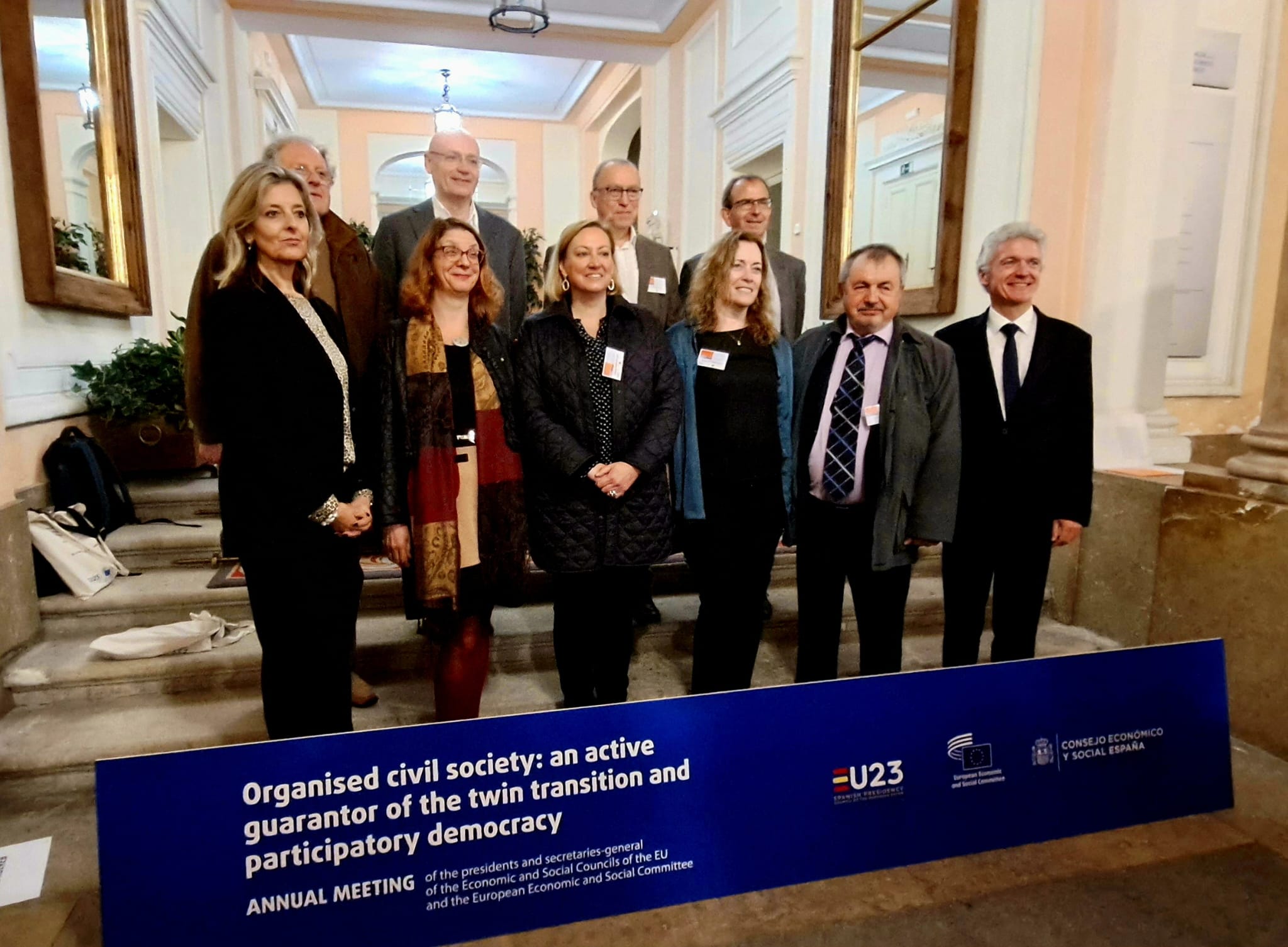 Reuniunea anuală a preşedinţilor şi secretarilor generali CES 2023